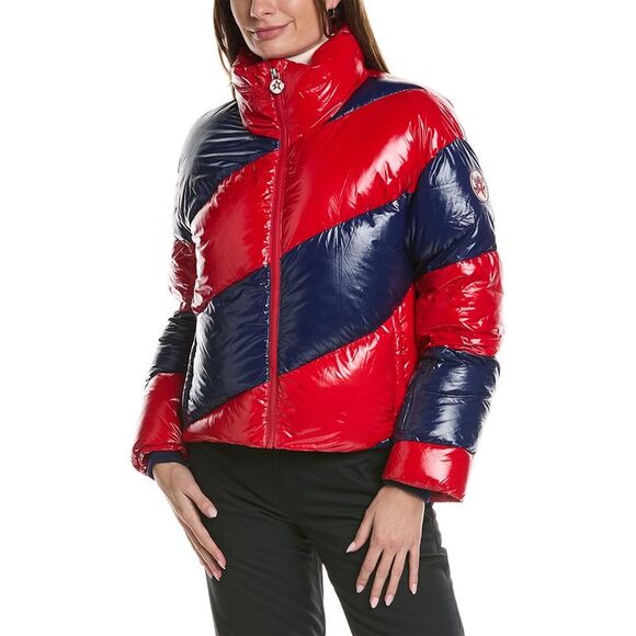 Perfect Moment WomensSuper Mojo Down Puffer Jacket, Blue